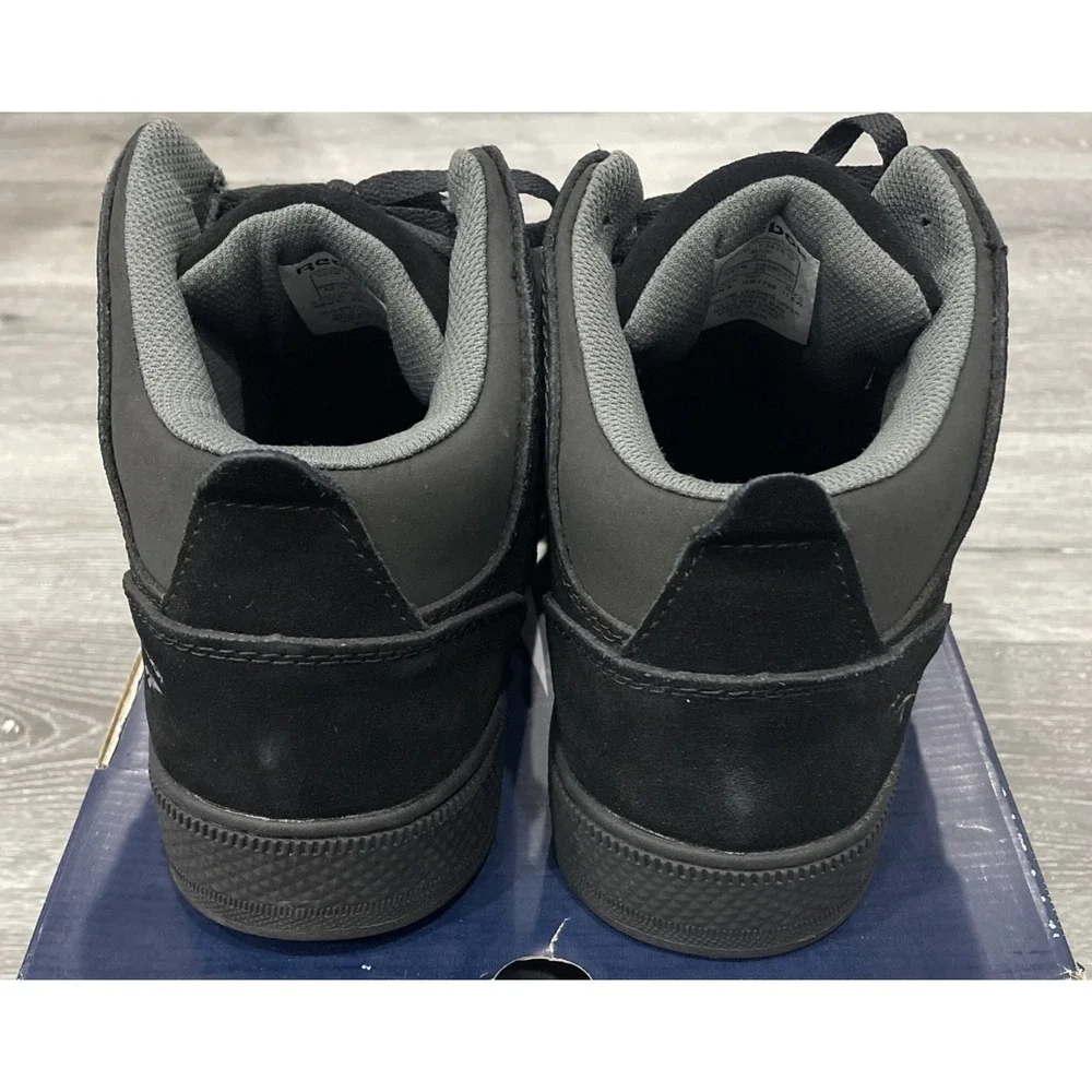 Reebok RB1735 Dayod Safety Toe Skateboard Work High-Top‎ Shoe Black Men's 11.5W